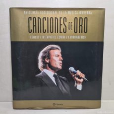 Libros de segunda mano: CANCIONES DE ORO - ANTOLOGIA AUDIOVISUAL DE LA MUSICA MODERNA - PLANETA - AÑO 2008 / 6