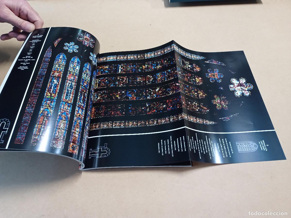 Libros de segunda mano: CASTILLA Y LE&Oacute;N - CATEDRAL DE LE&Oacute;N - LAS VIDRIERAS - II CAT&Aacute;LOGO DE VENTANAS - M&Aacute;XIMO G&Oacute;MEZ - Foto 3