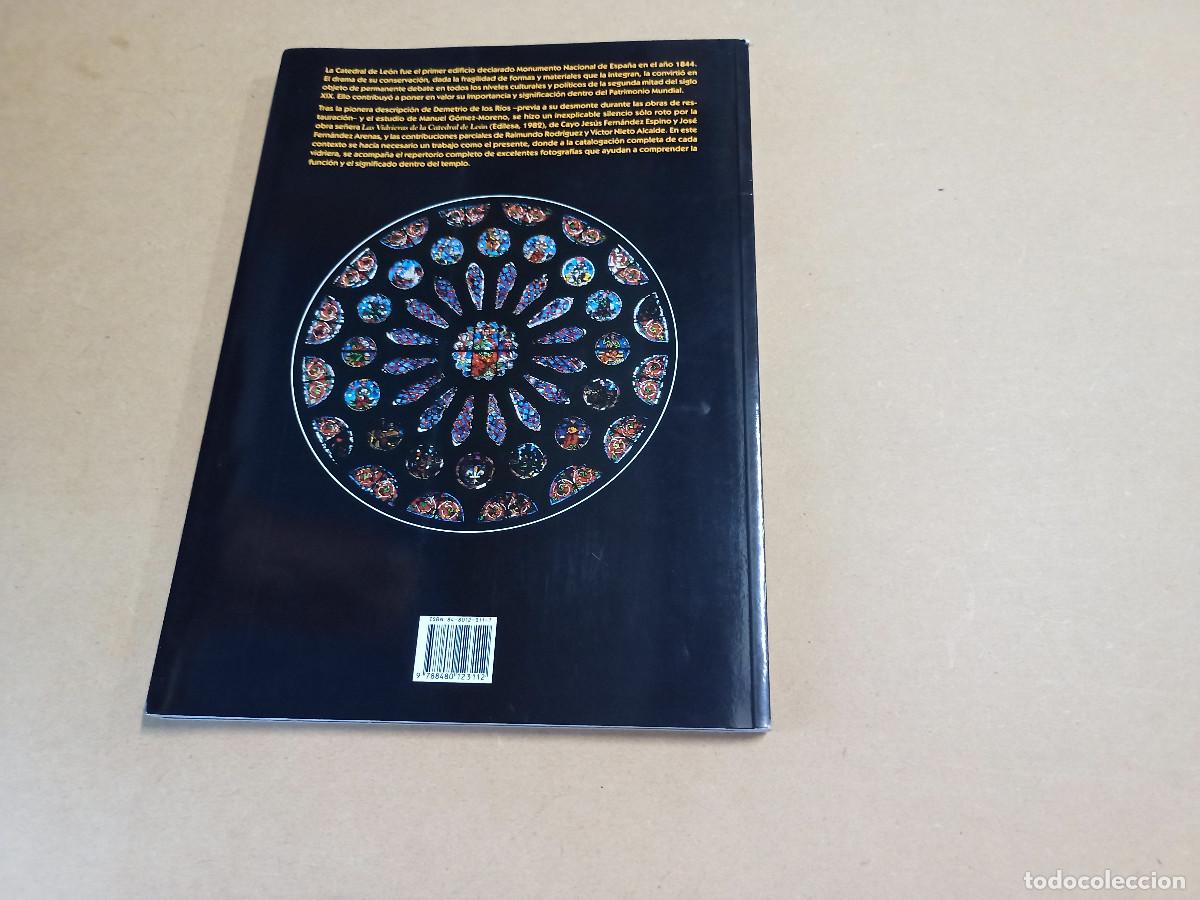 Libros de segunda mano: CASTILLA Y LE&Oacute;N - CATEDRAL DE LE&Oacute;N - LAS VIDRIERAS - II CAT&Aacute;LOGO DE VENTANAS - M&Aacute;XIMO G&Oacute;MEZ - Foto 5