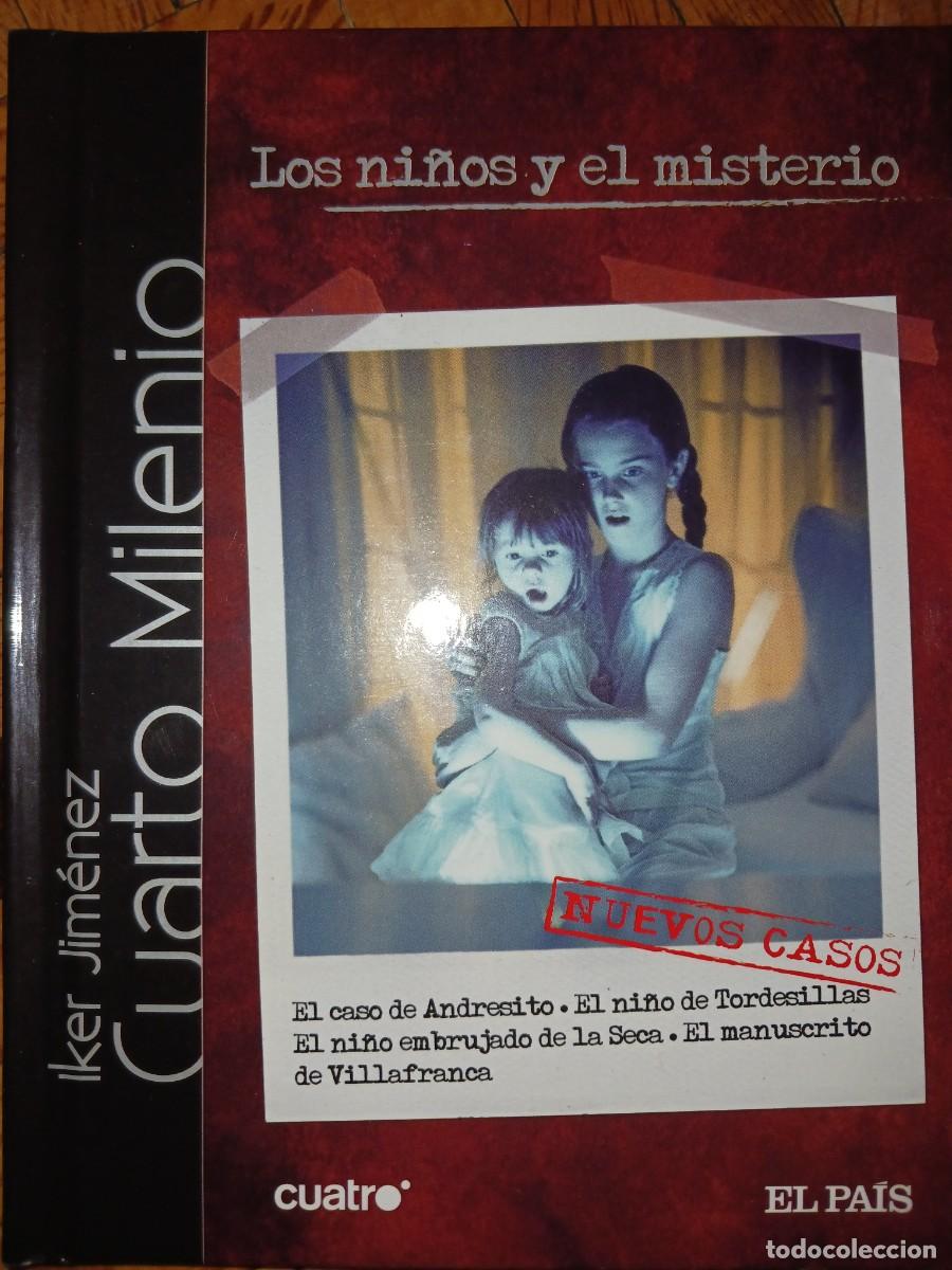 Libros de segunda mano: Los ni&ntilde;os y el misterio. Iker Jimenez. Libro y DVD. - Foto 1