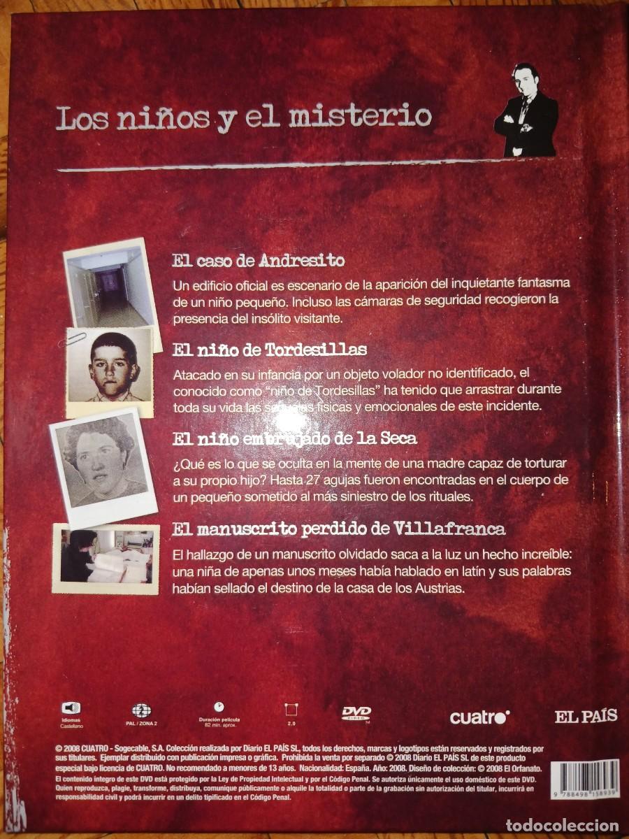 Libros de segunda mano: Los ni&ntilde;os y el misterio. Iker Jimenez. Libro y DVD. - Foto 3