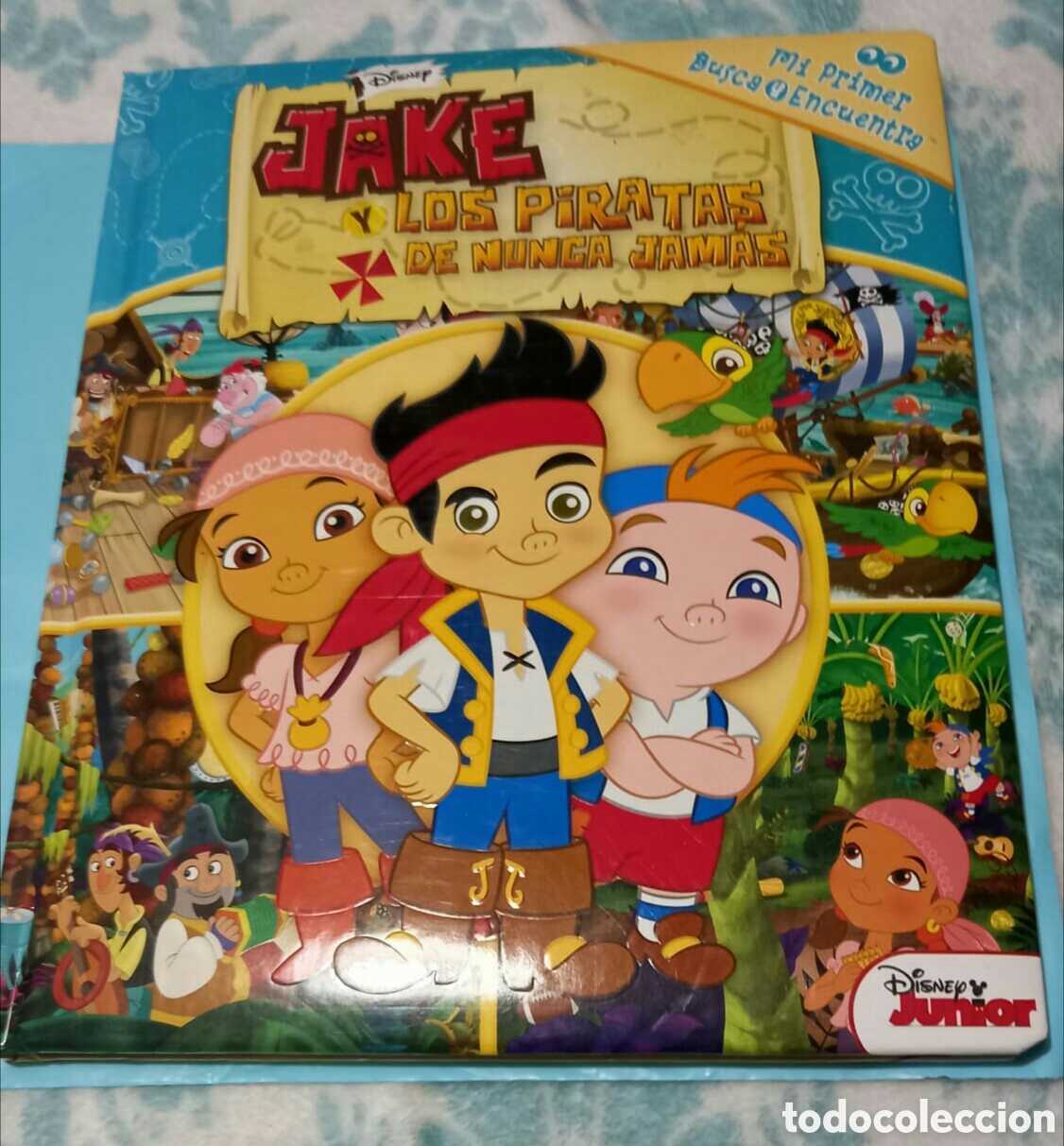 Libros de segunda mano: Jake y los piratas de nunca jamas Disney junior - Foto 1