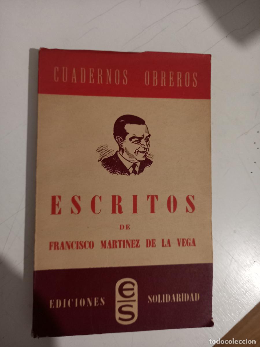 Libros de segunda mano: cuadernos obreros, escritos de Francisco Martinez, - Foto 1