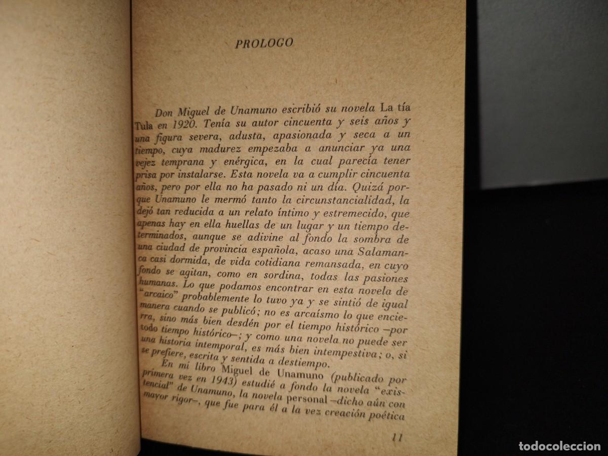 Libros de segunda mano: 169- LA T&Iacute;A TULA - M. DE UNAMUNO - Foto 5