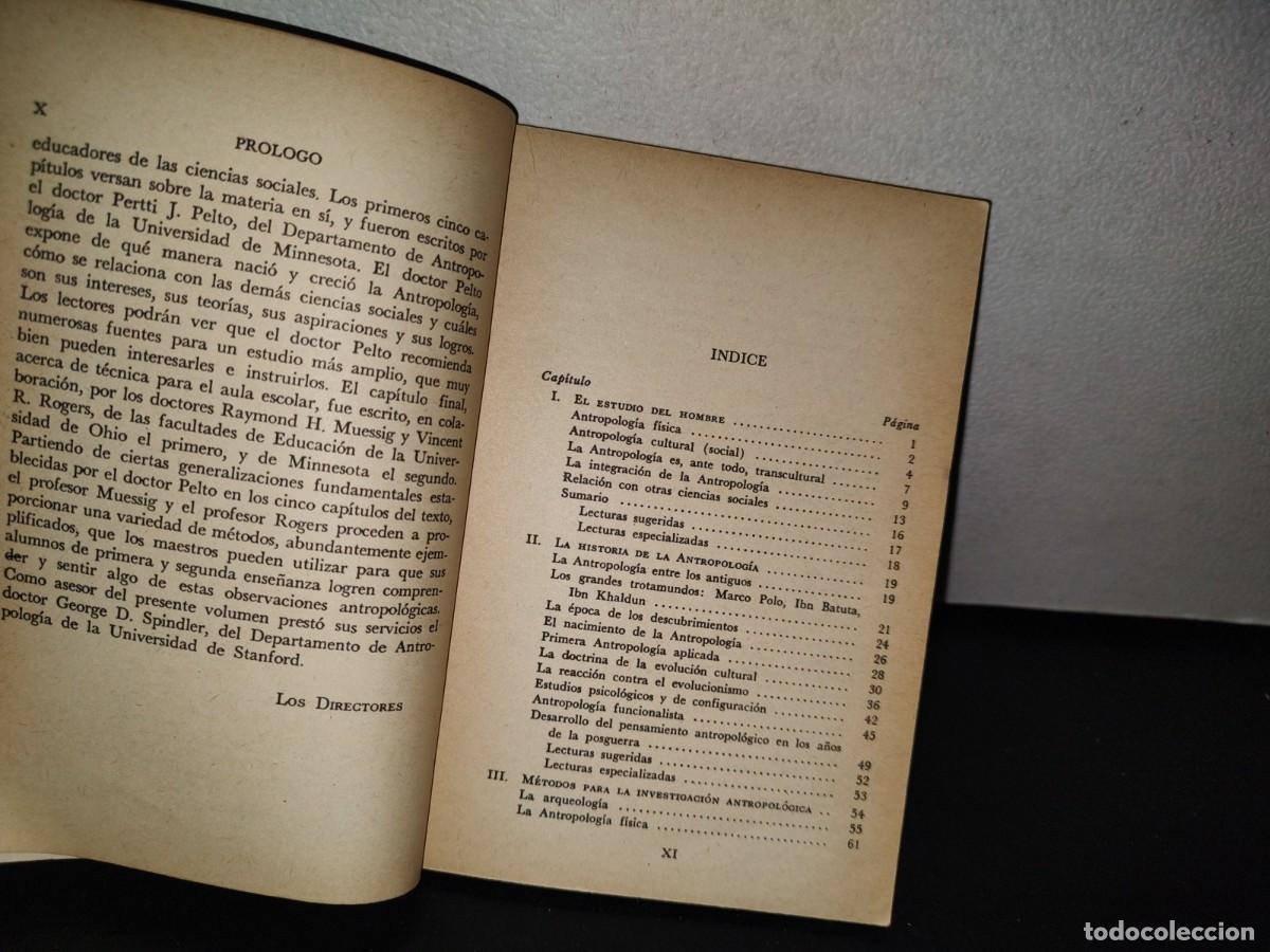 Libros de segunda mano: 169- EL ESTUDIO DE LA ANTROPOLOG&Iacute;A - PERTTI J. PELTO - Foto 9