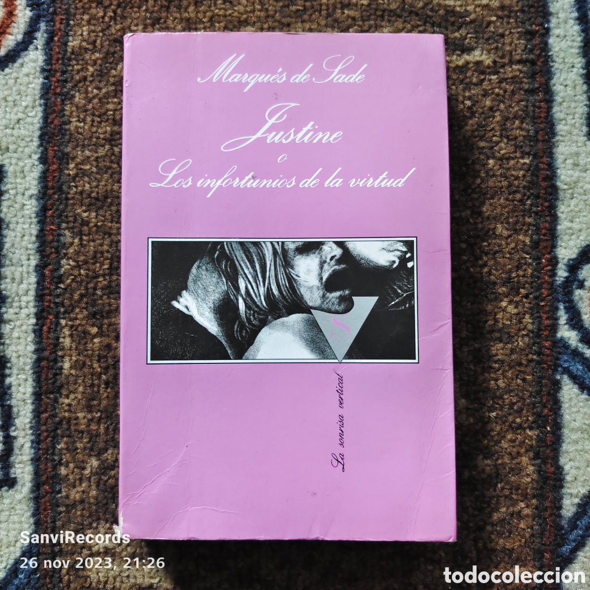 Libros de segunda mano: JUSTINE O LOS INFORTUNIOS DE LA VIRTUD (MARQU&Eacute;S DE SADE) (TUSQUEST EDITORES) - Foto 1