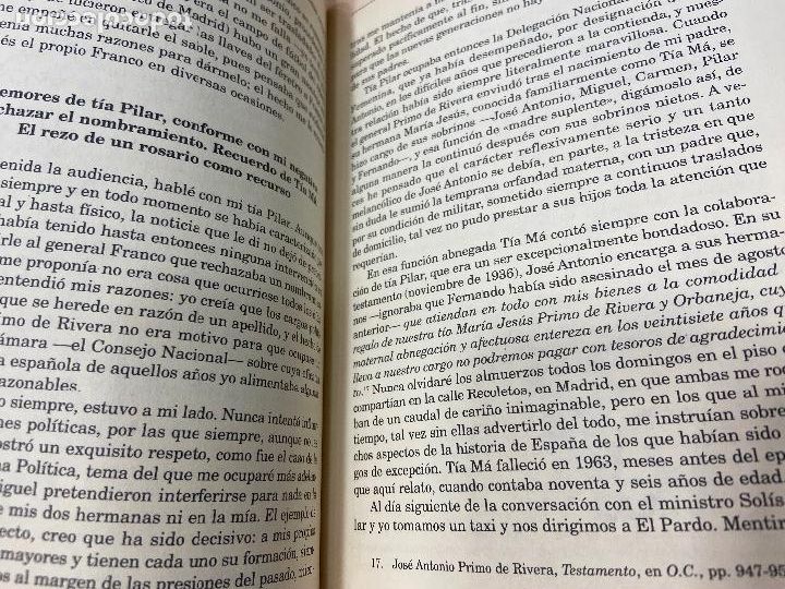 Libros de segunda mano: MIGUEL PRIMO DE RIVERA. NO A LAS DOS ESPA&Ntilde;AS. - Foto 6