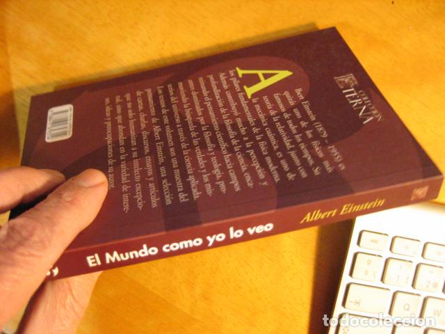 Libros de segunda mano: Albert Einstein: El mundo como yo lo veo (Plut&oacute;n Ediciones. 2017) NUEVO!! - Foto 2