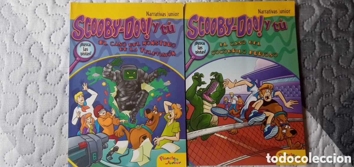 Libros de segunda mano: Lote 2 unid.Scooby Doo y tu.Buen estado.