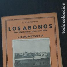 Libros de segunda mano: LOS ABONOS Nº90 A. MONTEMAR