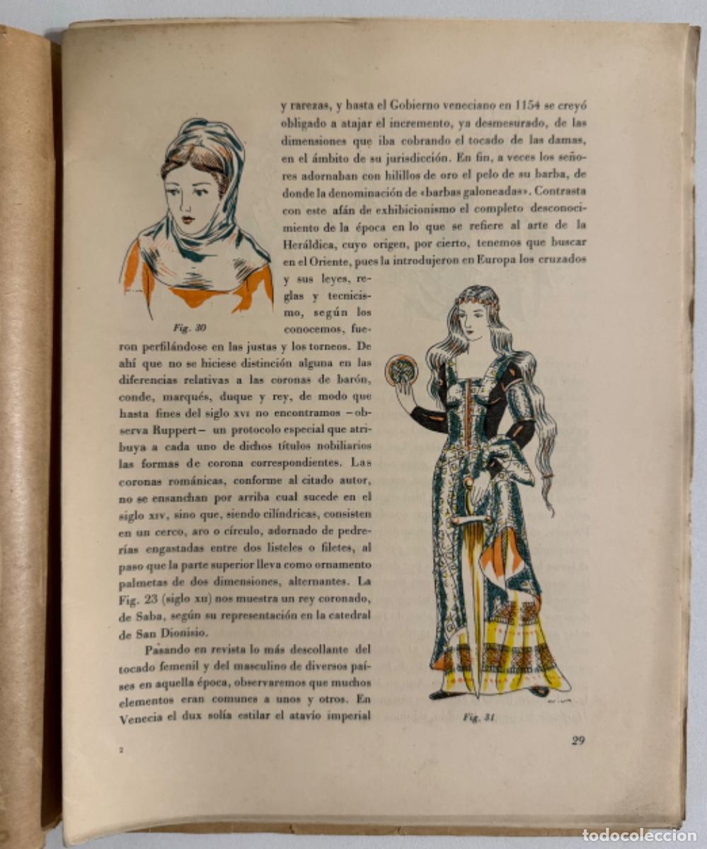 Libros de segunda mano: HISTORIA DEL TRAJE. LIBRER&Iacute;A DALMAU. - Foto 2