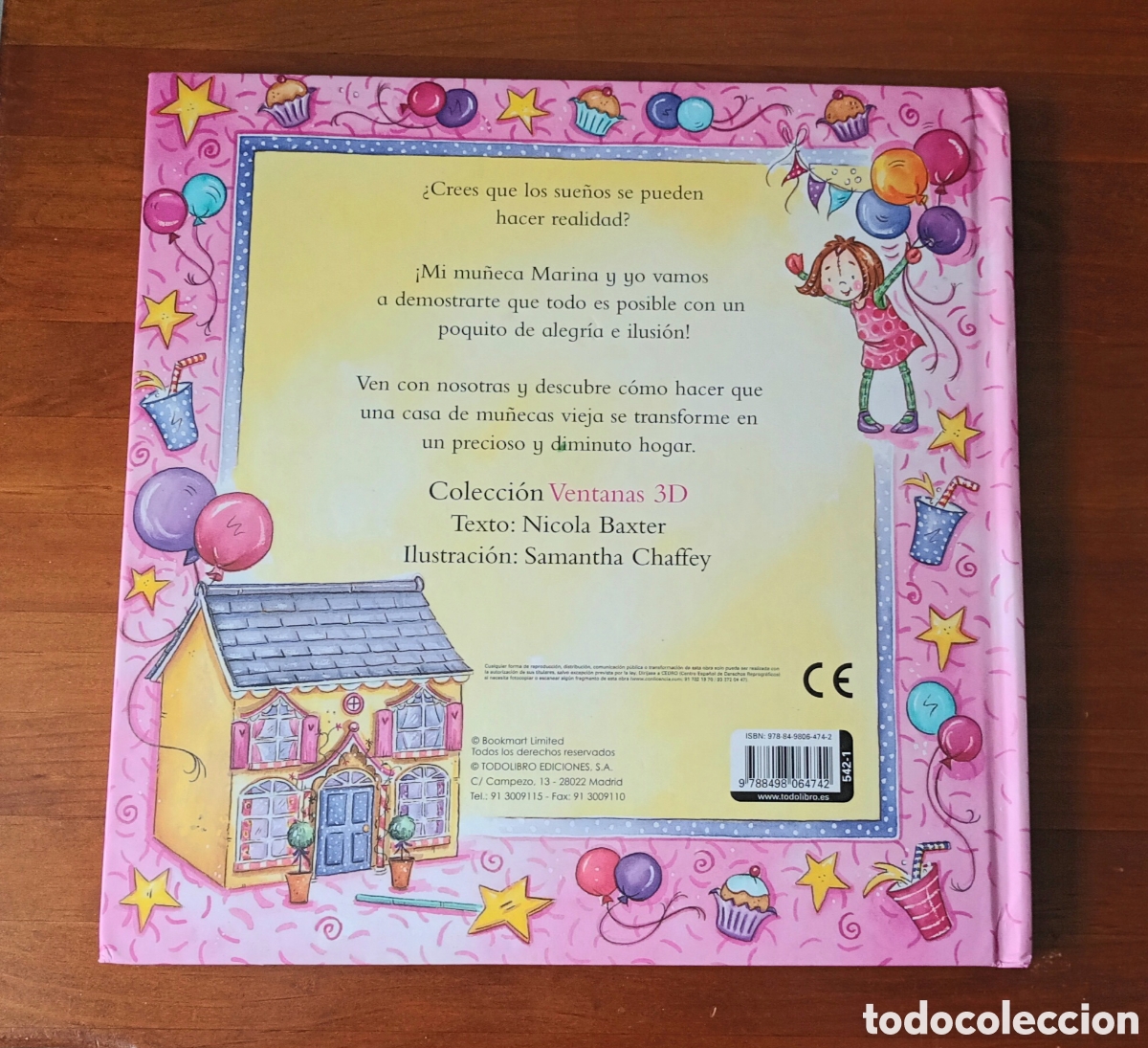 Libros de segunda mano: Libro MI CASA DE MU&Ntilde;ECAS con ventanas 3D - Foto 3