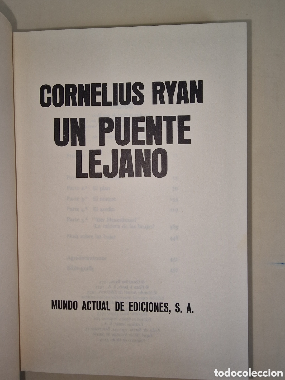 Libros de segunda mano: Un puente lejano - Foto 2