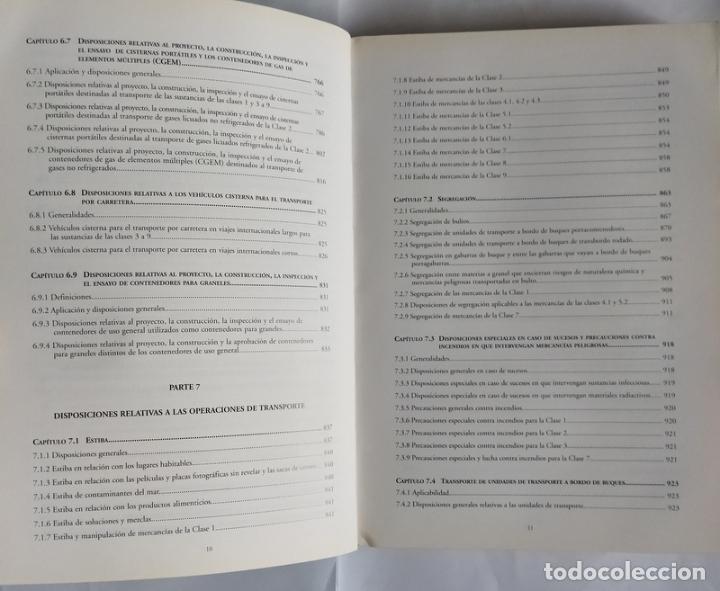 Libros de segunda mano: CODIGO MARITIMO INTERNACIONAL DE MERCANCIAS PELIGROSAS - CODIGO IMDG - MINISTERIO DE FOMENTO - Foto 5
