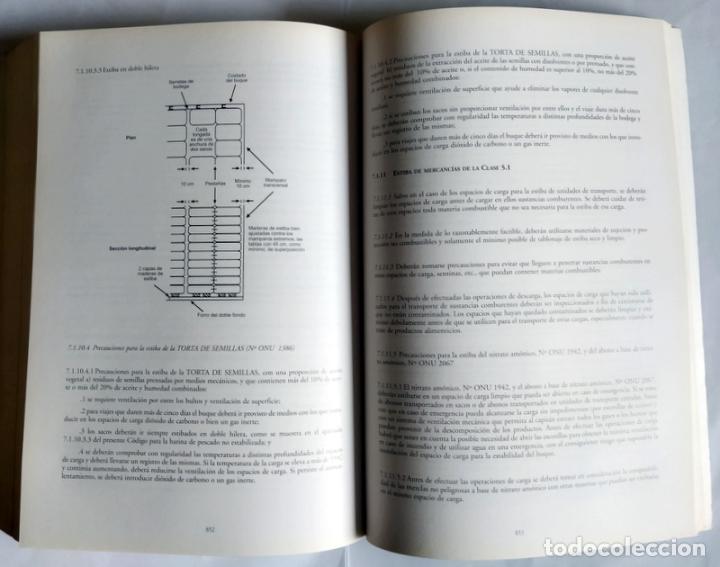 Libros de segunda mano: CODIGO MARITIMO INTERNACIONAL DE MERCANCIAS PELIGROSAS - CODIGO IMDG - MINISTERIO DE FOMENTO - Foto 6