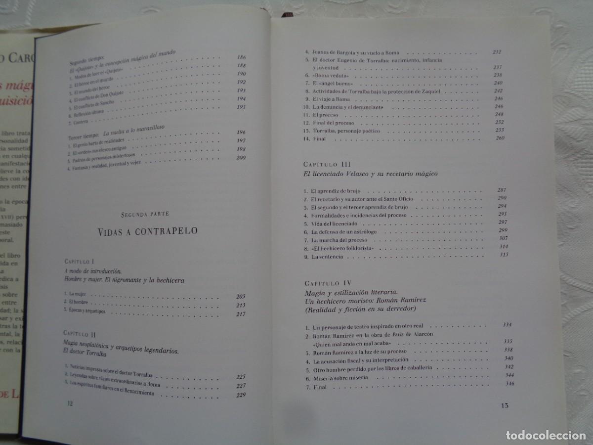 Libros de segunda mano: JULIO CARO BAROJA. VIDAS M&Aacute;GICAS E INQUISICI&Oacute;N I. 1990. - Foto 5