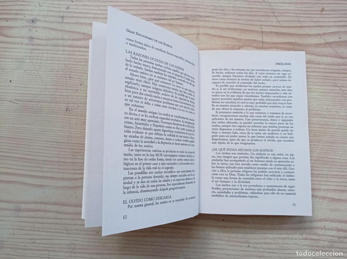 Libros de segunda mano: Gran Diccionario De Los Sue&ntilde;os - Luis Garrido - 2007 - Foto 3
