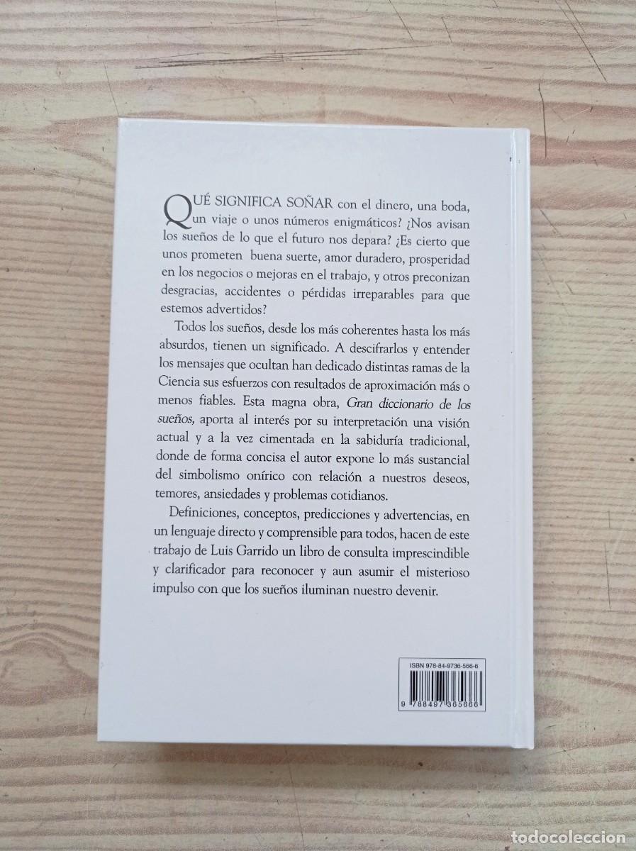 Libros de segunda mano: Gran Diccionario De Los Sue&ntilde;os - Luis Garrido - 2007 - Foto 4