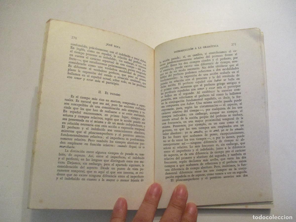 Libros de segunda mano: J. ROCA PONS Introducci&oacute;n a la gram&aacute;tica W24116 - Foto 2