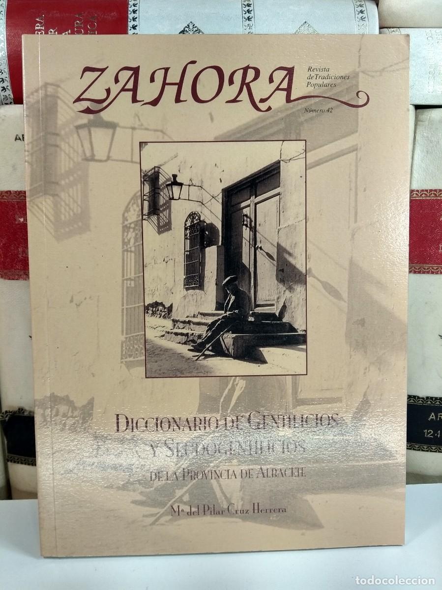 Second hand books: DICCIONARIO DE GENTILICIOS Y SEUDOGENTILICIOS DE LA PROVINCIA DE ALBACETE. M&ordf; del Pilar Cruz Herrera