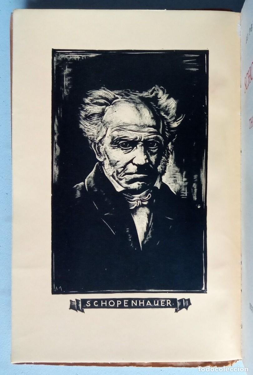 Libros de segunda mano: Mann, Thomas - El Pensamiento Vivo de Schopenhauer - Xul Solar - (1939) - Foto 3