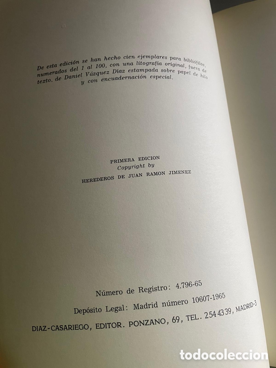 Libros de segunda mano: Juan Ram&oacute;n JIM&Eacute;NEZ RETRATOS L&Iacute;RICOS. - Foto 3