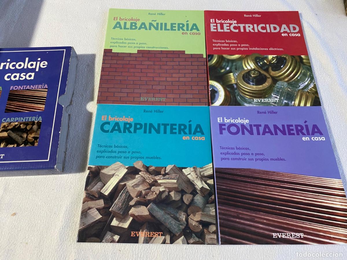 Libros de segunda mano: BRICOLAJE EN CASA EVEREST - 4 LIBROS CON ESTUCHE - Foto 2