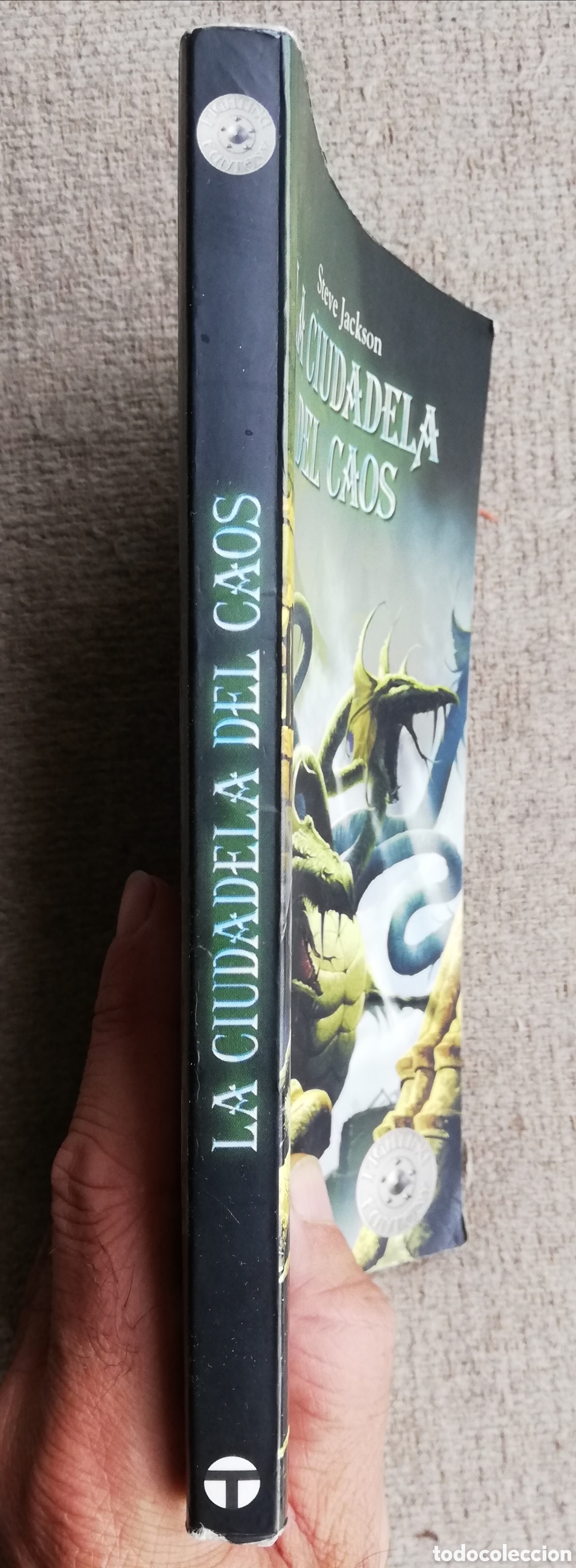 Libros de segunda mano: Libro aventura: la ciudadela del caos, de Steve Jackson - Foto 2