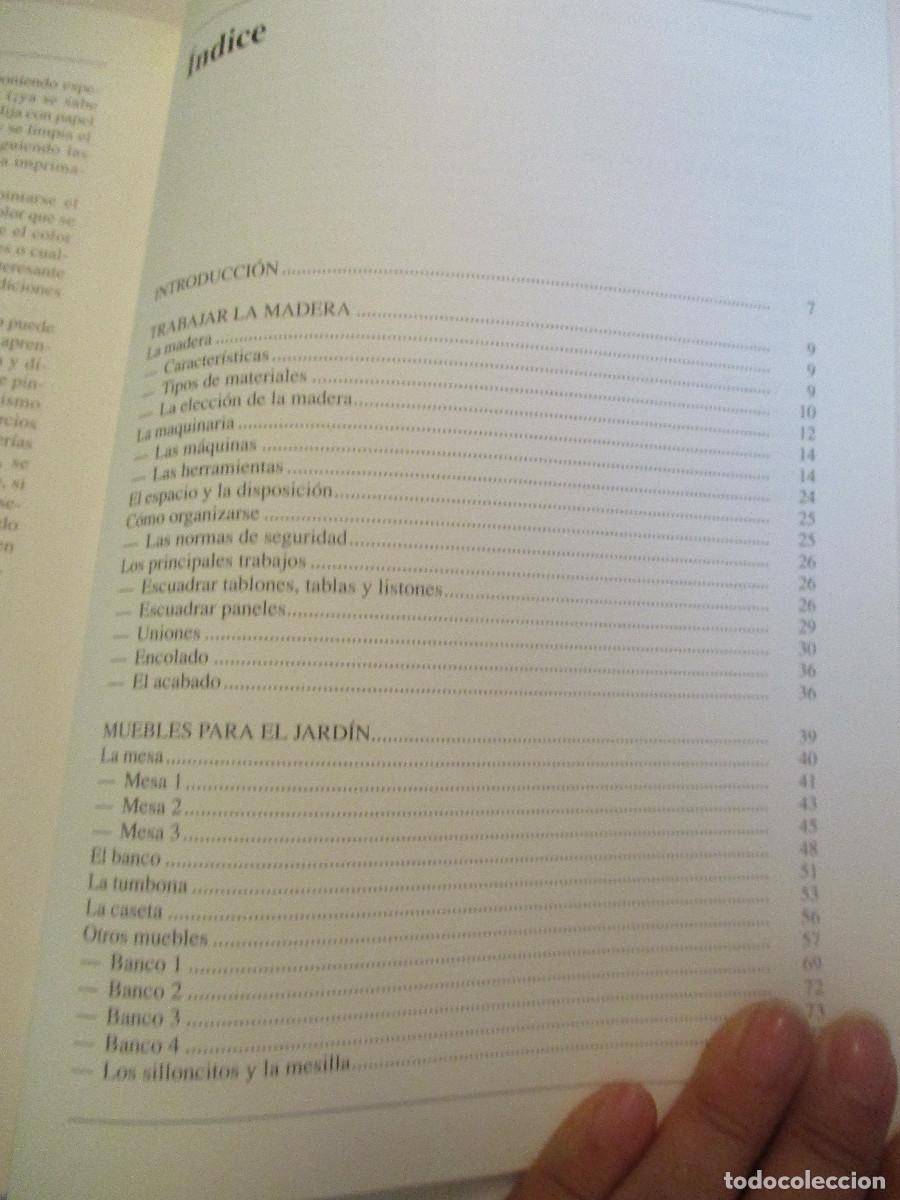 Libros de segunda mano: PAOLO MOREALE C&oacute;mo construir muebles r&uacute;sticos W24148 - Foto 2
