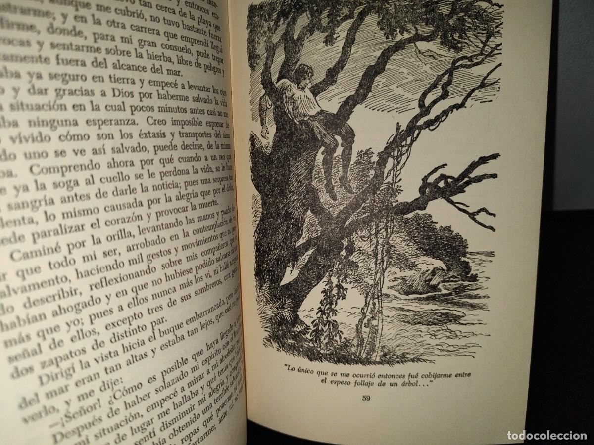 Libros de segunda mano: 83- ROBINS&Oacute;N CRUSOE - DANIEL DEFOE - EDITORIAL CUMBRE 1962 - Foto 8