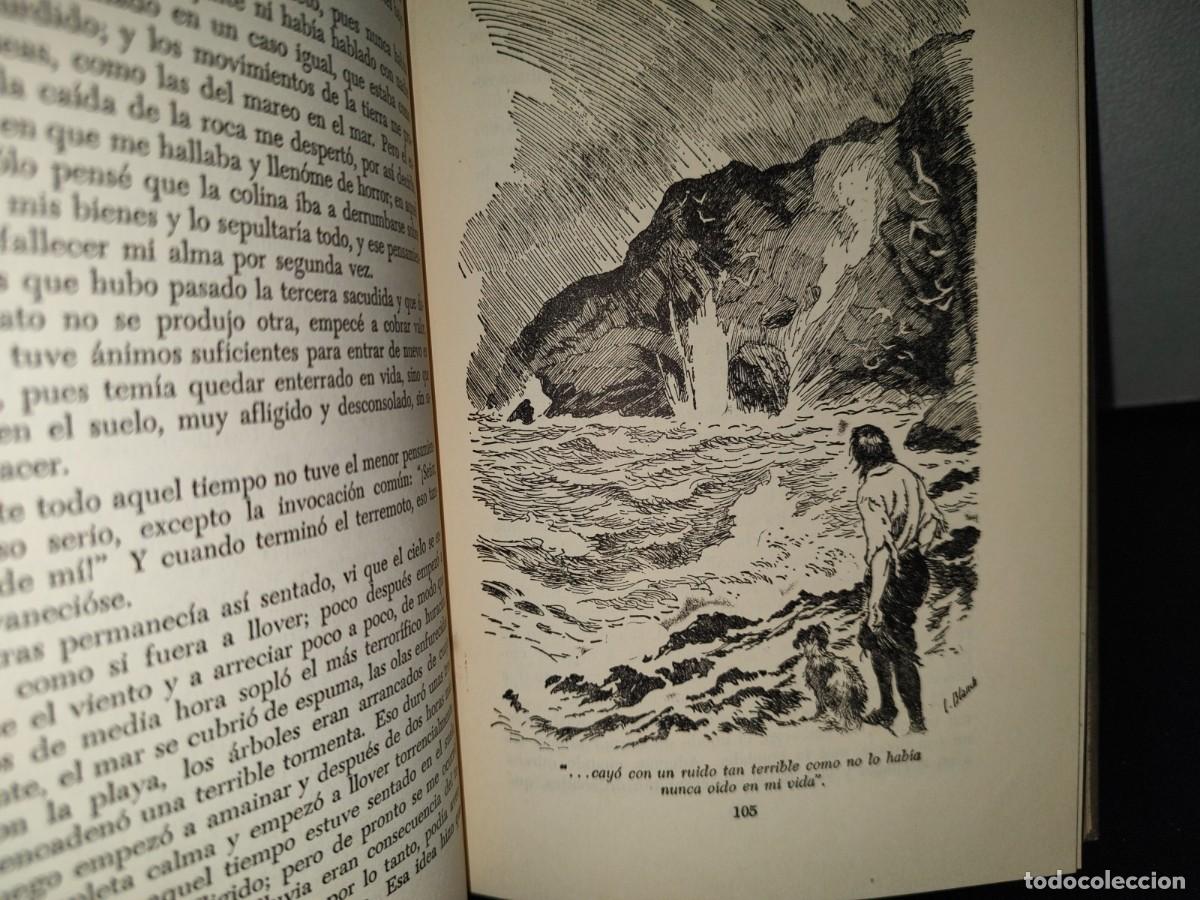 Libros de segunda mano: 83- ROBINS&Oacute;N CRUSOE - DANIEL DEFOE - EDITORIAL CUMBRE 1962 - Foto 9