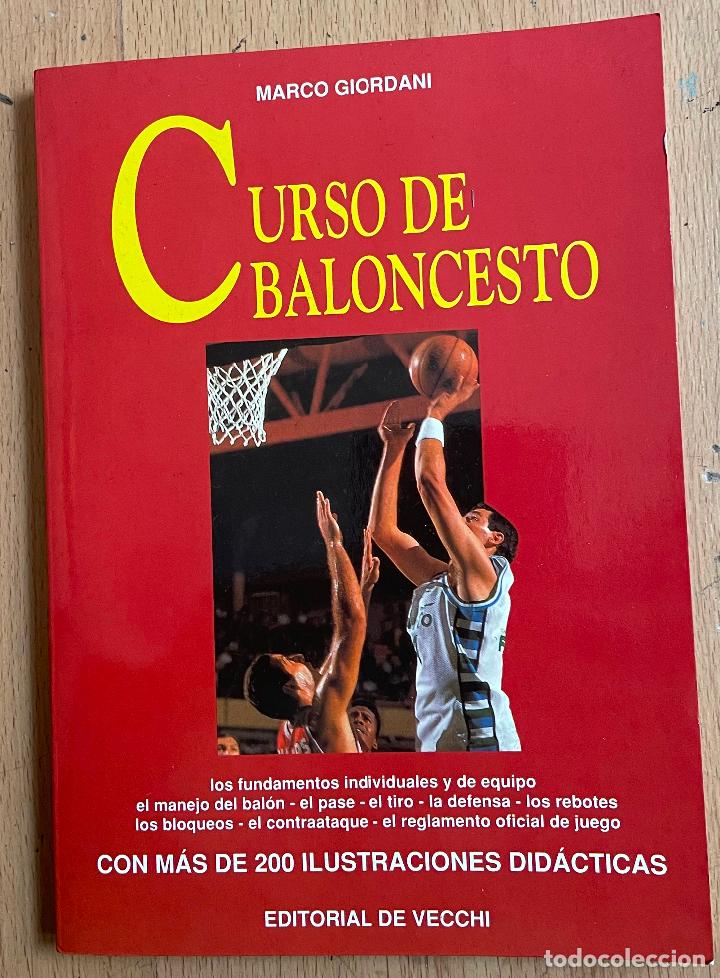 Libros de segunda mano: CURSO DE BALONCESTO, Marco Giordani, Editorial de Vecchi - Foto 1