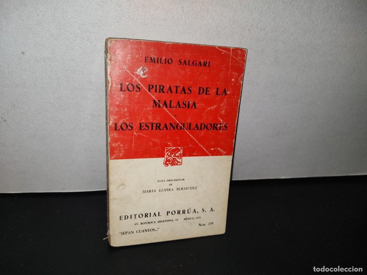 Libros de segunda mano: 83- LOS PIRATAS DE LA MALASIA / LOS ESTRANGULADORES - EMILIO SALGARI - Foto 1