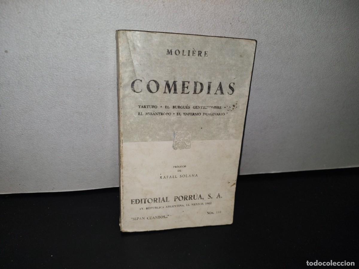 Libros de segunda mano: 83- COMEDIAS - MOLIERE - PORR&Uacute;A - Foto 1