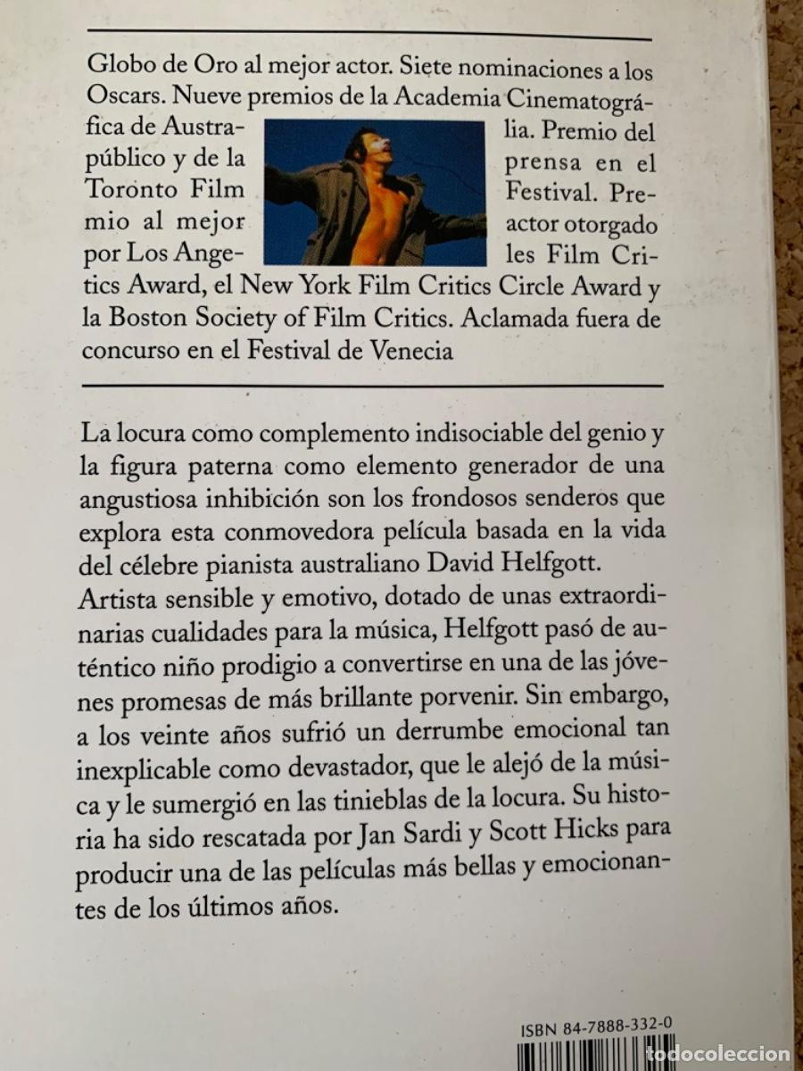 Libros de segunda mano: SHINE, gui&oacute;n original de Jan Sardi (Bols 26) - Foto 3