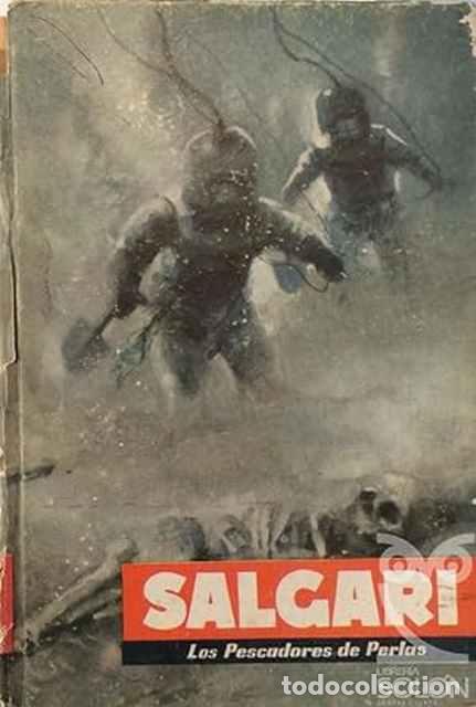 Libros de segunda mano: Los pescadores de perlas - Emilio Salgari - Foto 1
