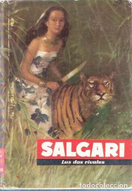 Libros de segunda mano: Los dos rivales - Emilio Salgari - Foto 1
