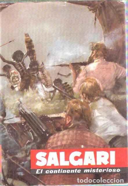Libros de segunda mano: El continente misterioso - Emilio Salgari - Foto 1