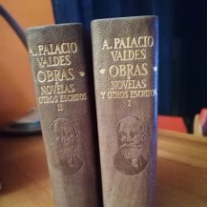 Libros de segunda mano: ARMANDO PALACIO VALDÉS - OBRAS, NOVELAS Y OTROS ESCRITOS - AGUILAR - 1959