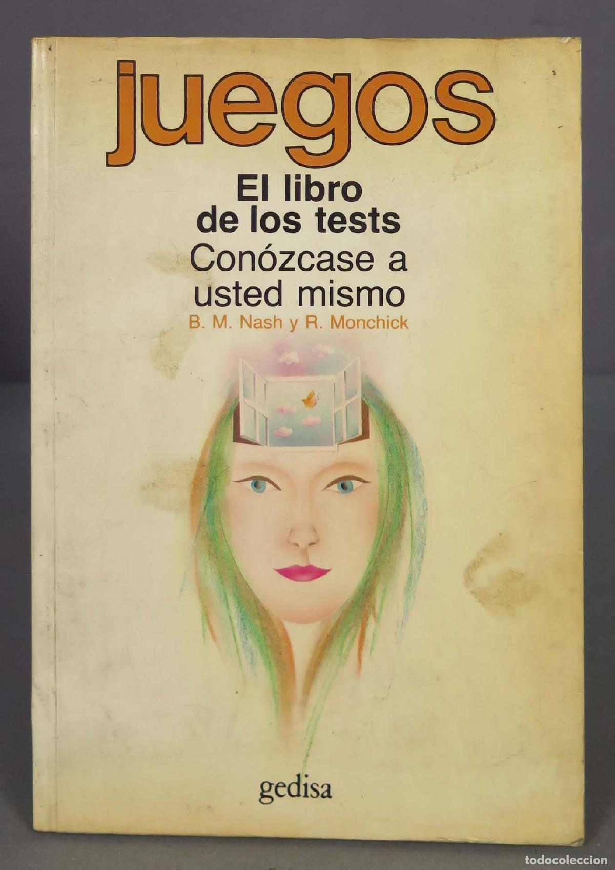 Libros de segunda mano: Juegos. El libro de los tests. Con&oacute;zcase a usted mismo. Nash - Foto 1