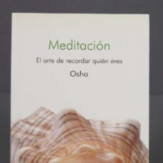 Libros de segunda mano: MEDITACION. OSHO