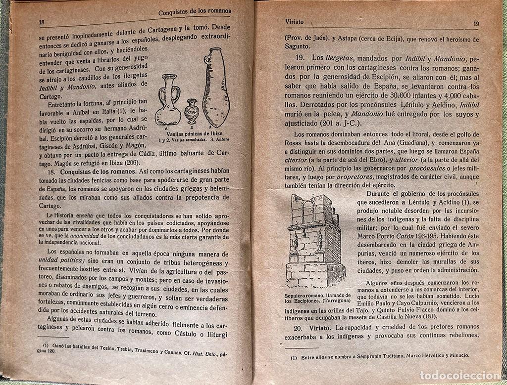 Libros de segunda mano: Compendio de historia de Espa&ntilde;a - Foto 4