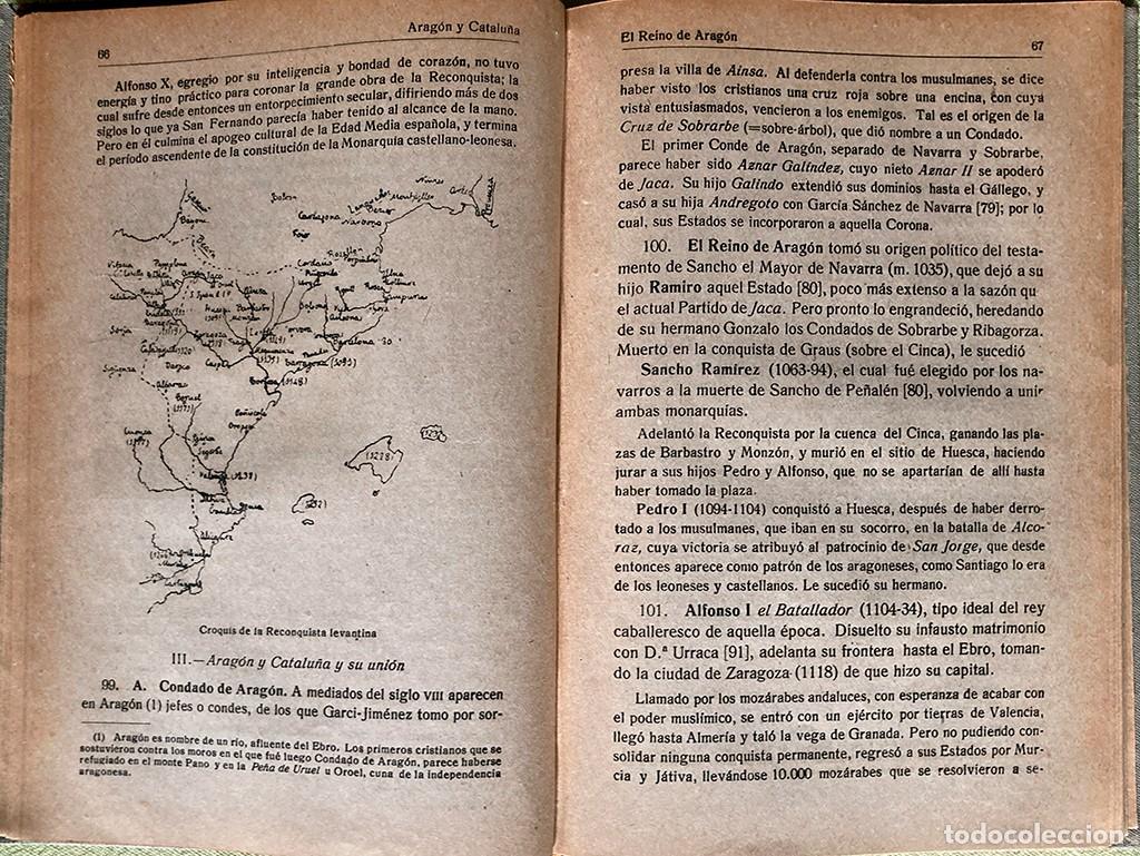 Libros de segunda mano: Compendio de historia de Espa&ntilde;a - Foto 5
