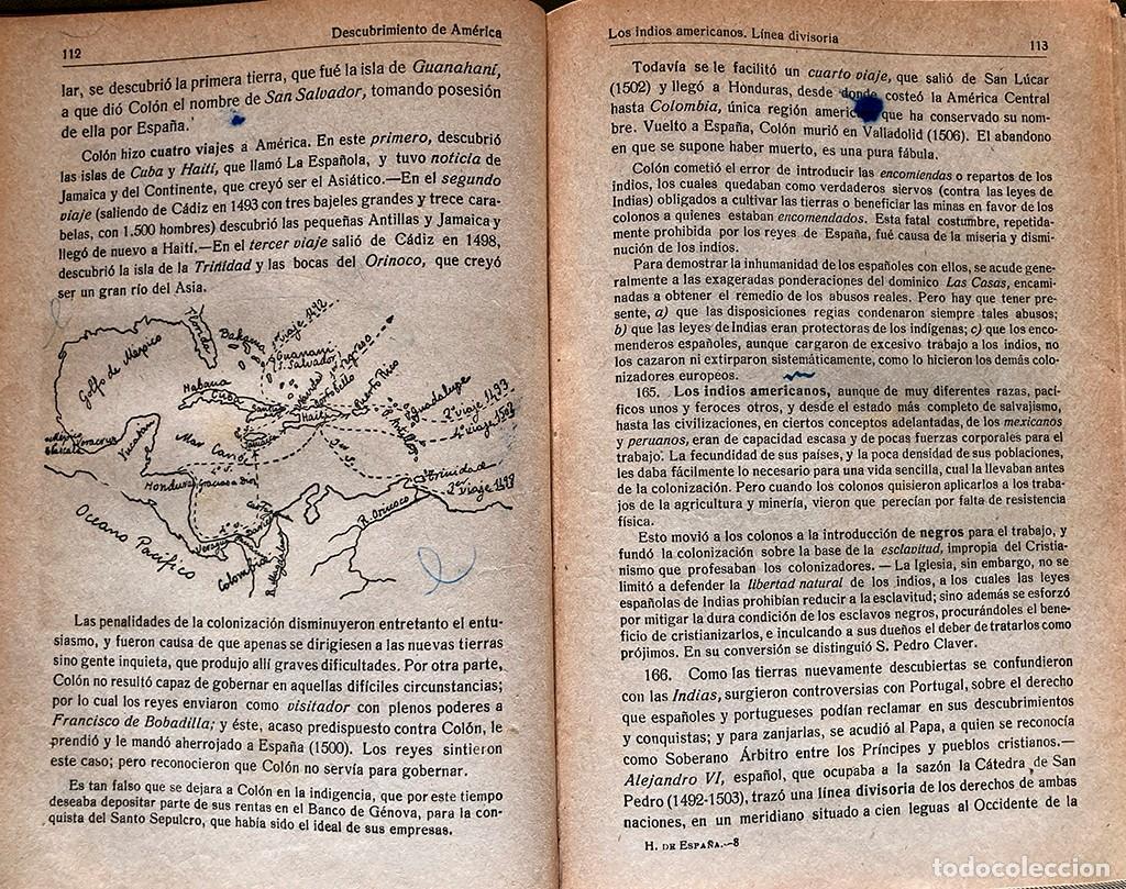 Libros de segunda mano: Compendio de historia de Espa&ntilde;a - Foto 6