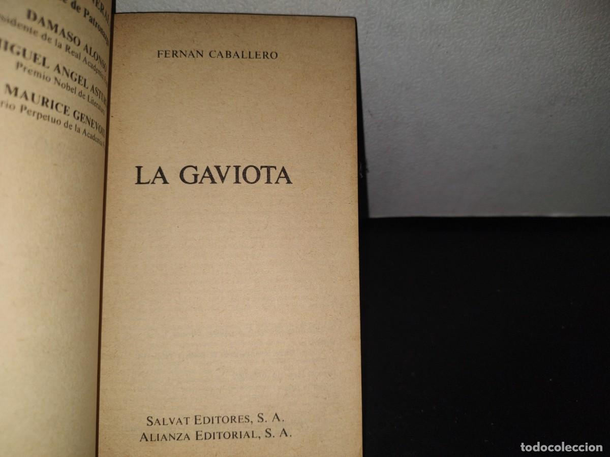 Libros de segunda mano: 83- LA GAVIOTA - FERN&Aacute;N CABALLERO - 1972 - Foto 3