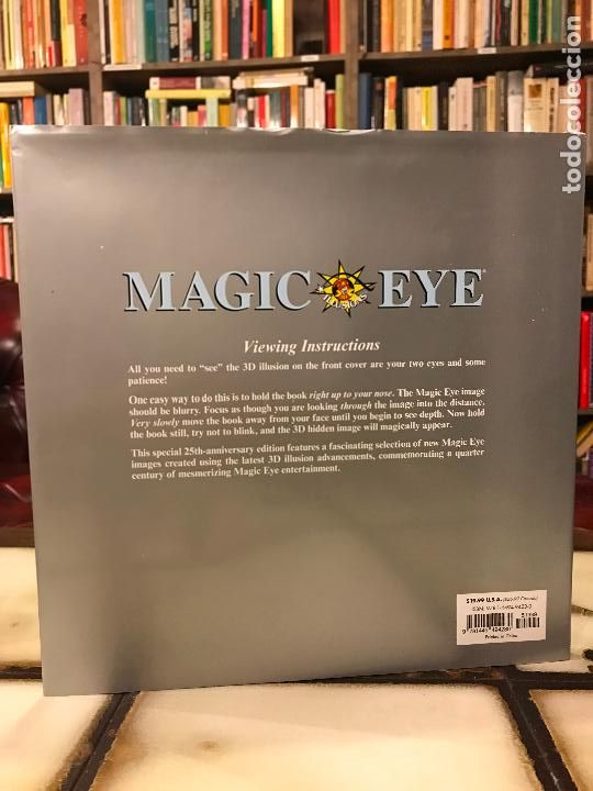 Libros de segunda mano: Magic Eye. Amazing 3D Illusions. 25 Anniversary. - Foto 2