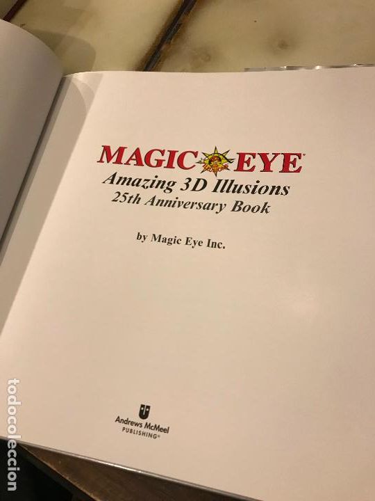 Libros de segunda mano: Magic Eye. Amazing 3D Illusions. 25 Anniversary. - Foto 3