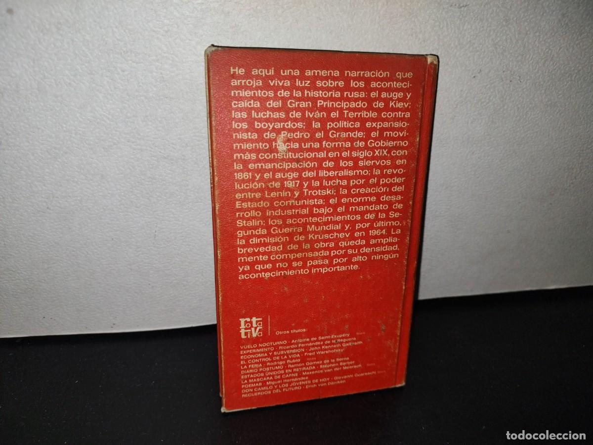 Libros de segunda mano: 83- BREVE HISTORIA DE RUSIA - ALAN EARL - 1973 - Foto 3