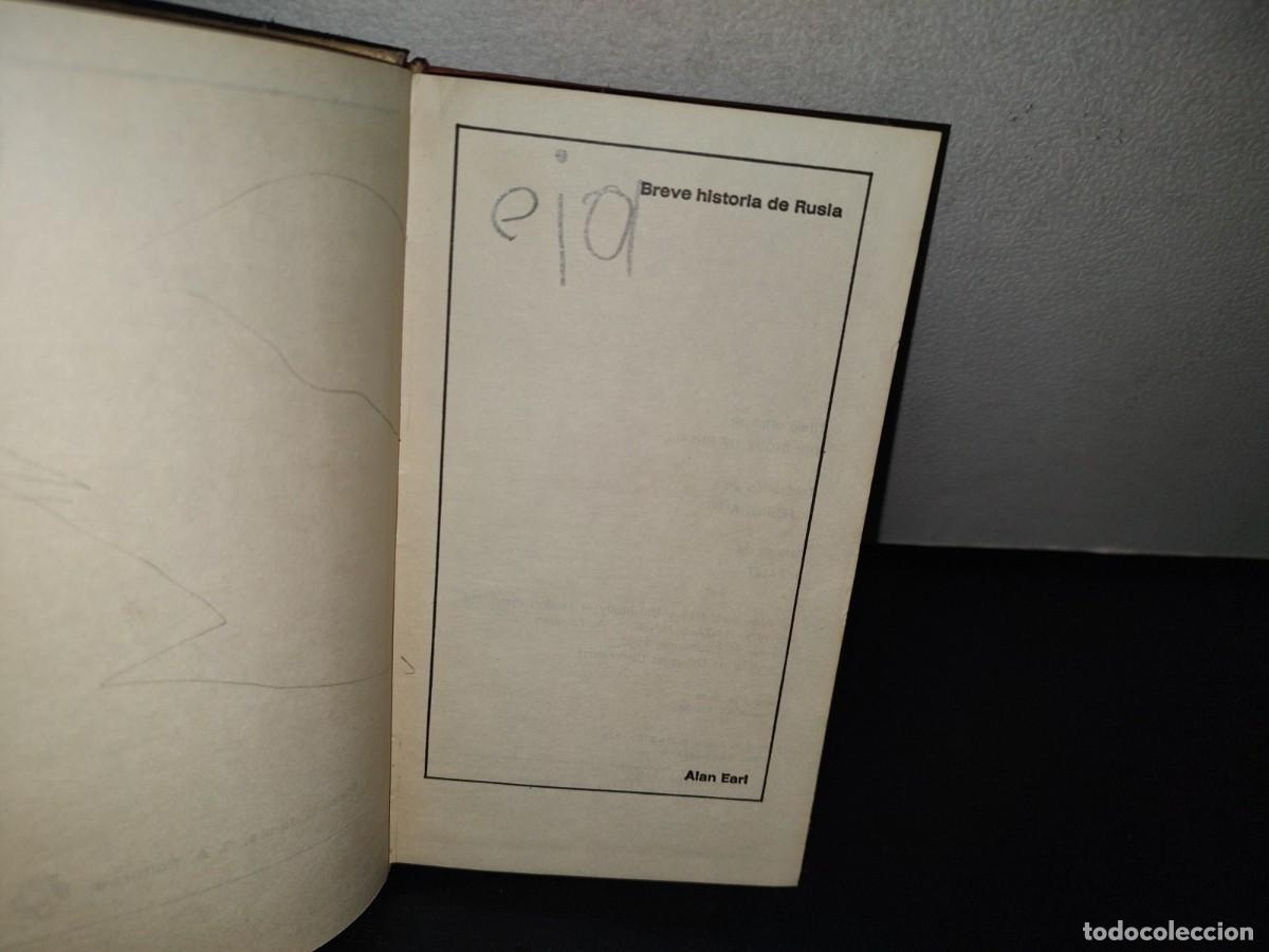 Libros de segunda mano: 83- BREVE HISTORIA DE RUSIA - ALAN EARL - 1973 - Foto 4
