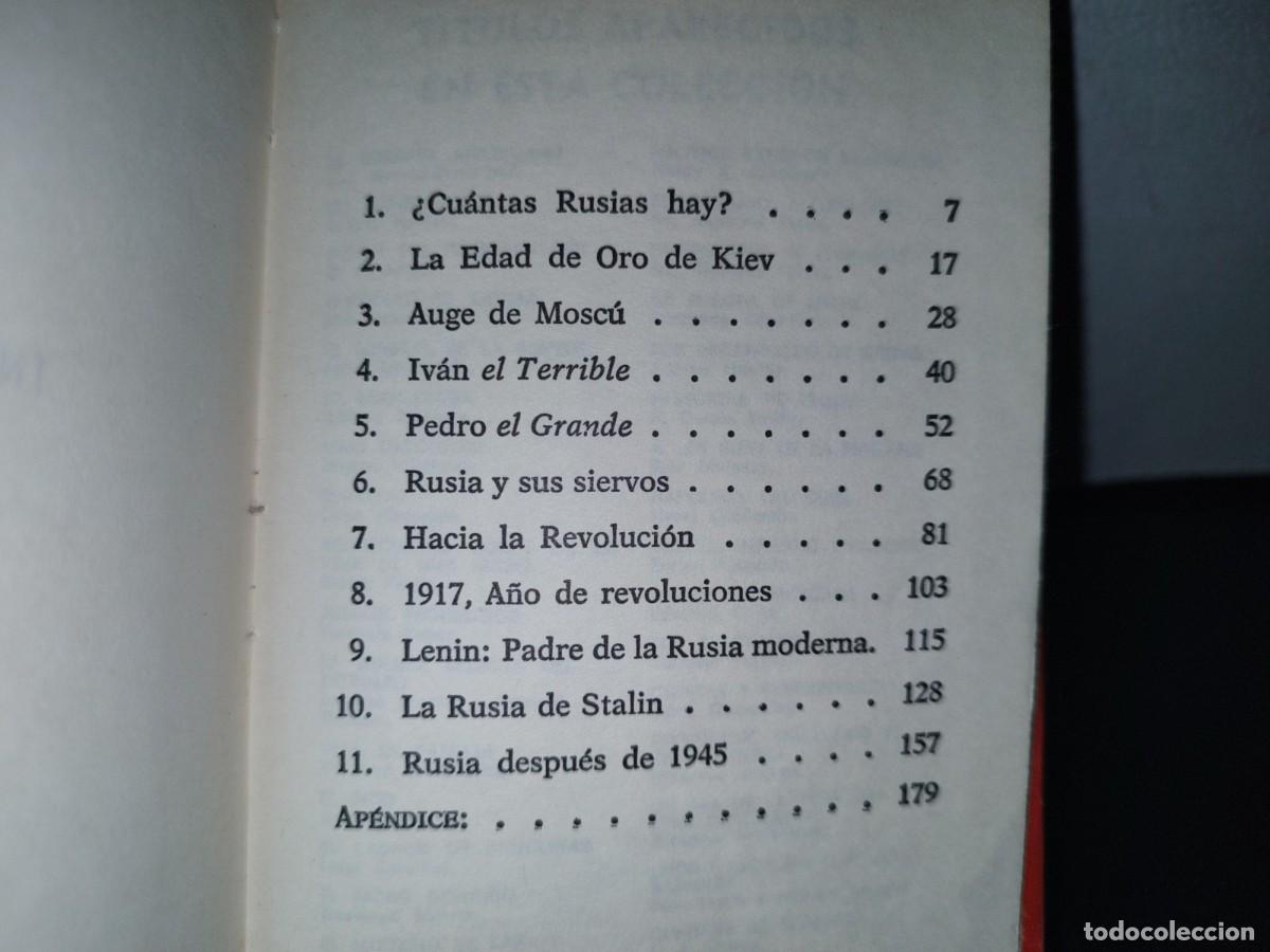 Libros de segunda mano: 83- BREVE HISTORIA DE RUSIA - ALAN EARL - 1973 - Foto 6